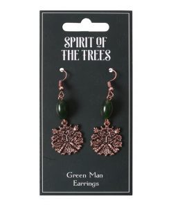 Green Man Earrings