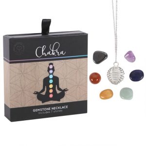 7 Chakra Gemstone Crystal Necklace Kit
