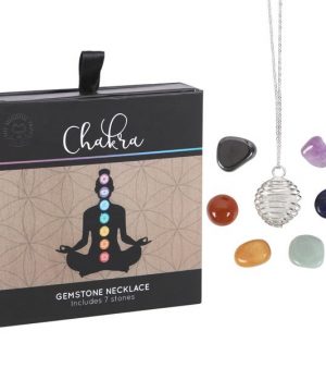 7 Chakra Gemstone Crystal Necklace Kit