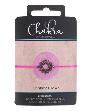 Crown Chakra Charm Bracelet
