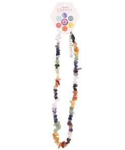 7 Chakra Chip Necklace