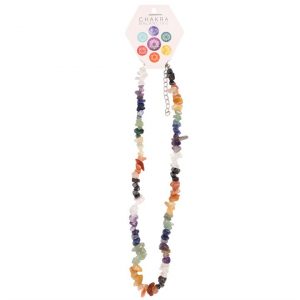 7 Chakra Chip Necklace