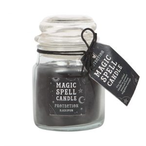 Spell Candle Jar Opium 'Protection'