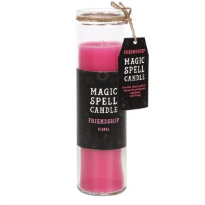 Spell Tube Candle Floral 'Friendship'