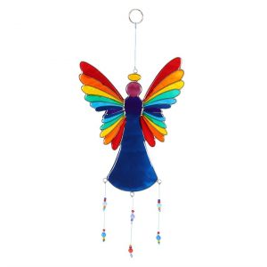 Rainbow Angel 38cm Suncatcher