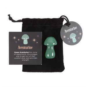 Aventurine Crystal Magical Mushroom