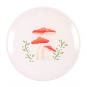 Mushroom Round Trinket Dish