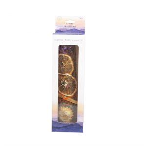 Ritual Wand 9in Smudge Stick with Rosemary, Lavender, and Orange