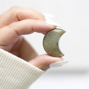 Labradorite Crystal Moon Love You To The Moon in a Bag