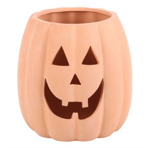 Pumpkin 25cm Terracotta Cut-Out Decoration