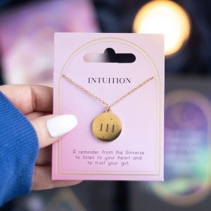 Angel Number 111 Intuition Necklace