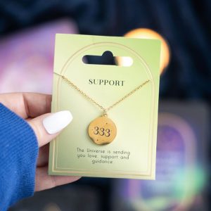 Angel Number 333 Support Necklace