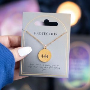 Angel Number 444 Protection Necklace