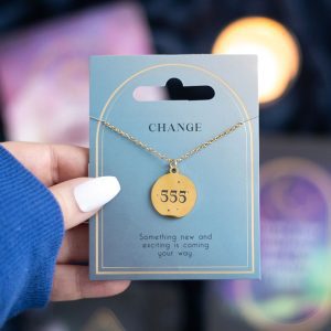 Angel Number 555 Change Necklace