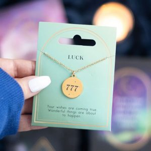 Angel Number 777 Luck Necklace