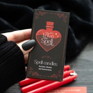 Love Spell Candles Set of 3 in a Box