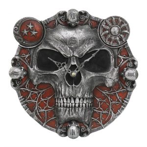 Hands of Death Resin 11.5in Clock by Spiral Direct