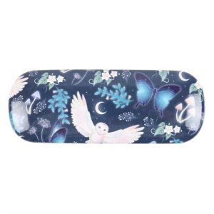 Night Flight Owl Print Eye Glasses Case