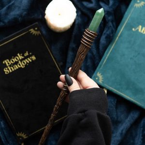 Aventurine Thin Abundance Crystal Wand