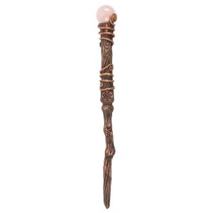 Rose Quartz Romance Crystal Wand with Pouch