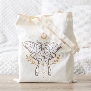 Luna Moth Polycotton Tote Bag