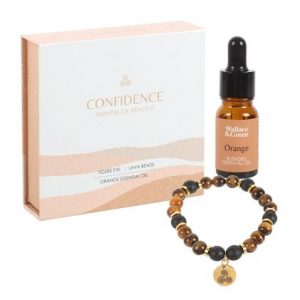 Tiger's Eye Crystal Confidence Essential Oil Bracelet