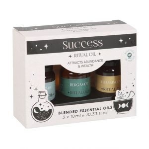 Success Ritual Set of 3 Blended Essential Oils