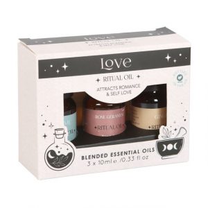 Love Ritual Set of 3 Blended Essential Oils
