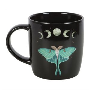 Midnight Luna Moth Mug