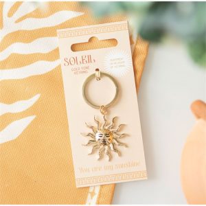 Sun Gold Keyring
