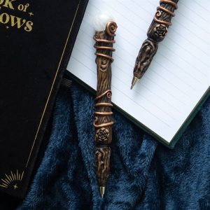 Aura Quartz Energy Clearing Crystal Wand Pen