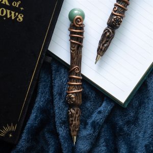 Aventurine Abundance Crystal Wand Pen