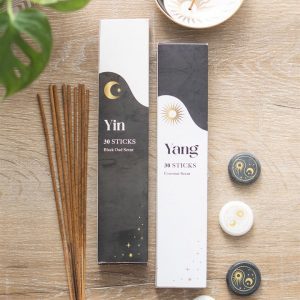 Yin Yang Set of 2 Incense Stick Packs