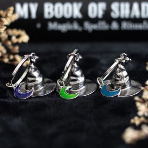 Coven Sisters Set of 3 Witch Hat Keyrings
