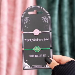 Good Witch and Bad Witch Set of 2 Bracelets