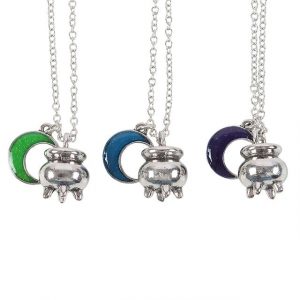 Coven Sisters Set of 3 Cauldron Charm Necklaces