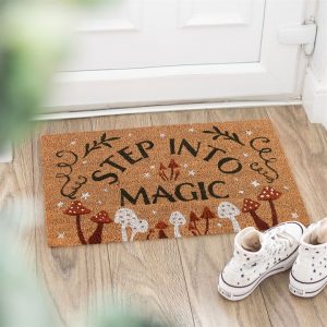 Step Into Magic Natural Doormat