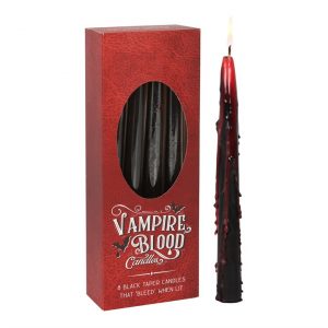 Vampire Blood Set of 8 Taper Candles